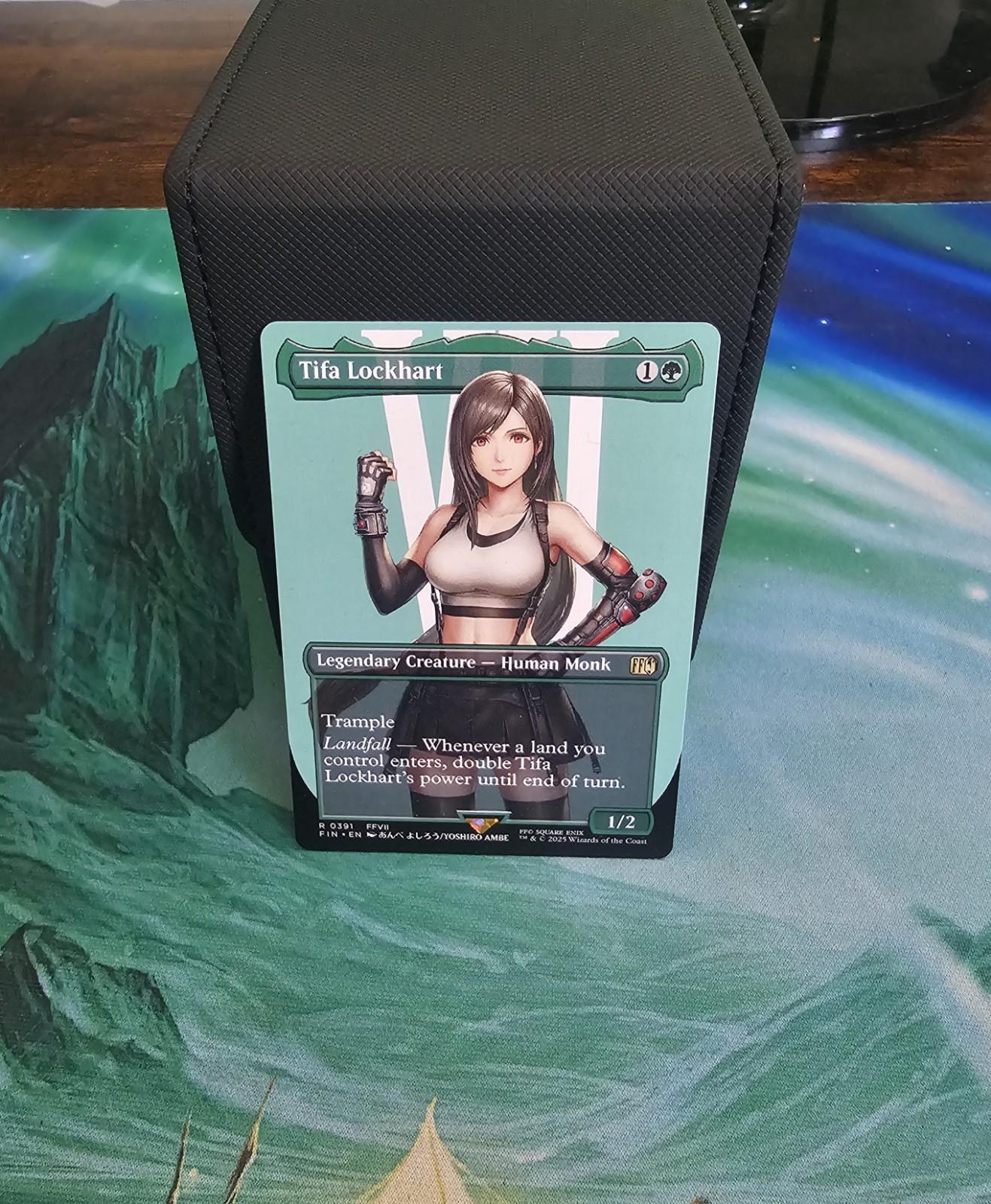 Tifa Lockhart Card Sleeves - Etsy