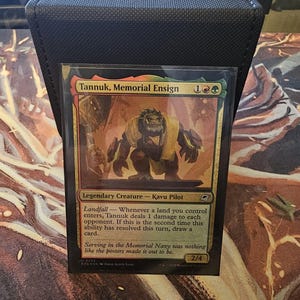 MTG Commander Deck EDH – Tannuk, Memorial Ensign – Custom Landfall Deck – Ready to Play 100 Cards Magic the Gathering