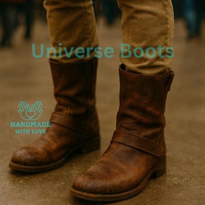 Handmade Unisex Leather Cosplay Boots | Renaissance Medieval Boots | Custom Ankle High Boots for Conventions & Cosplay Events