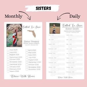 Missionary Countdown - Daily or Monthly