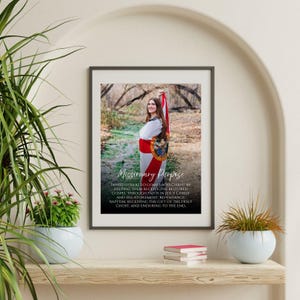 Missionary Purpose Statement- personalized