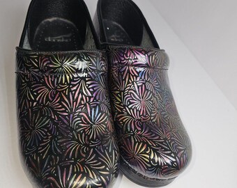 Dansko Professional Patent Women's Shoes, Dandelion, W 7.5 - 8