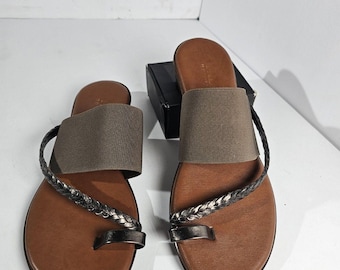 Sandalias de fabricantes de calzado italianos, talla 9