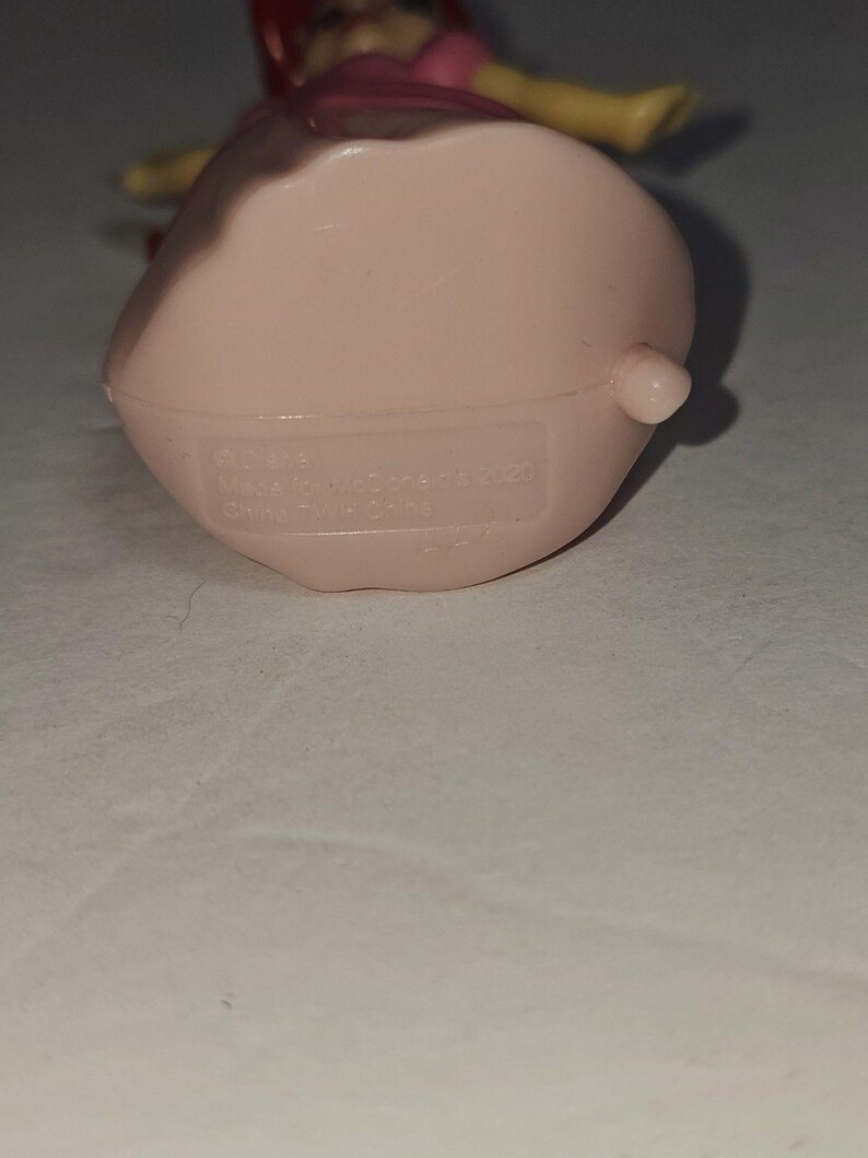 Figura de Ariel de La Sirenita de Disney 2020, Princesa Rosa de McDonald's #5, Muñeca de Juguete imagen 5