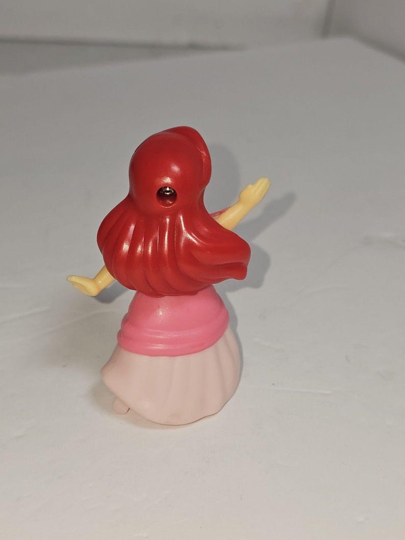 Figura de Ariel de La Sirenita de Disney 2020, Princesa Rosa de McDonald's #5, Muñeca de Juguete imagen 3