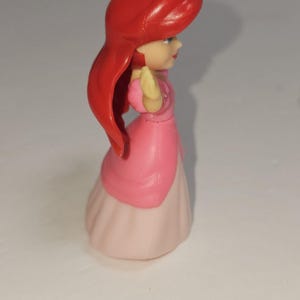 Figura de Ariel de La Sirenita de Disney 2020, Princesa Rosa de McDonald's #5, Muñeca de Juguete imagen 4