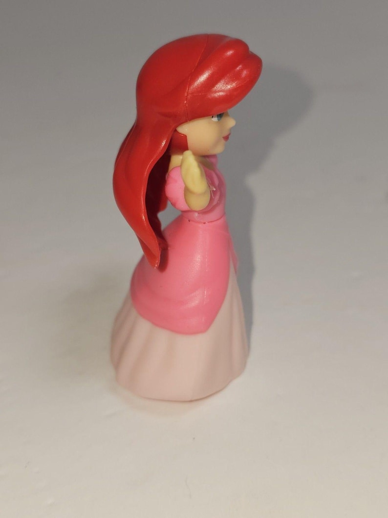 Figura de Ariel de La Sirenita de Disney 2020, Princesa Rosa de McDonald's #5, Muñeca de Juguete imagen 4