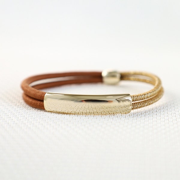 braided hair tie bracelet