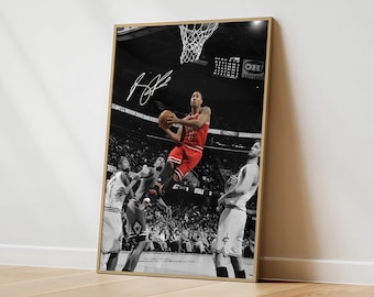 Derrick Rose　デリック・ローズ　サイン入写真　証明カード付 2025年最新】デリックローズ サインの人気アイテム - メルカリ