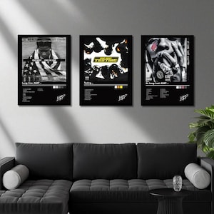 ASAP ROCKY Album Poster, Asap Rocky Poster, Wanddruck ------ Digital Download, Digital Wall Print, Digital Design, Home Decor