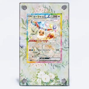 Eevee Ex SAR SIR 167/131 - 223/187 Extended Art Card Display Case
