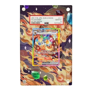 Flareon Ex SAR SIR 141/131 - 202/187 PSA Graded Extended Art Card Display Case