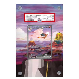 Charizard Ex SAR SIR 199/165 - 201/165 PSA Graded Extended Art Card Display Case