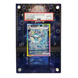Vaporeon Ex SAR SIR 149/131 - 205/187 PSA Graded Extended Art Card Display Case