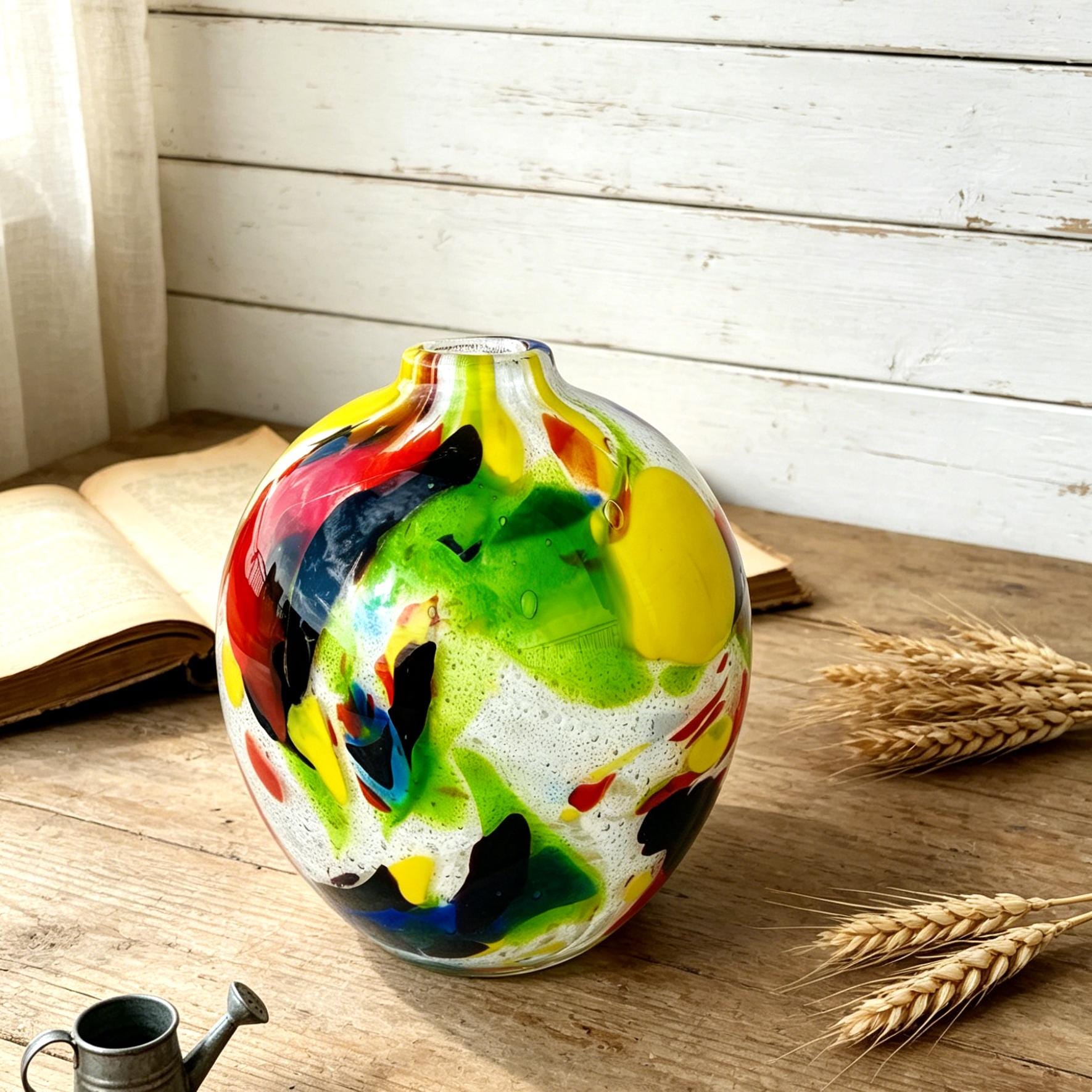 Murano bubble vase - Etsy 日本