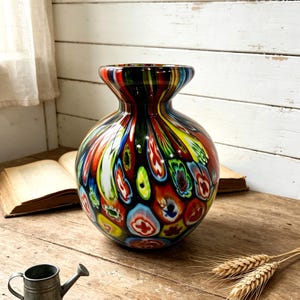 1970s murano vase - Etsy 日本