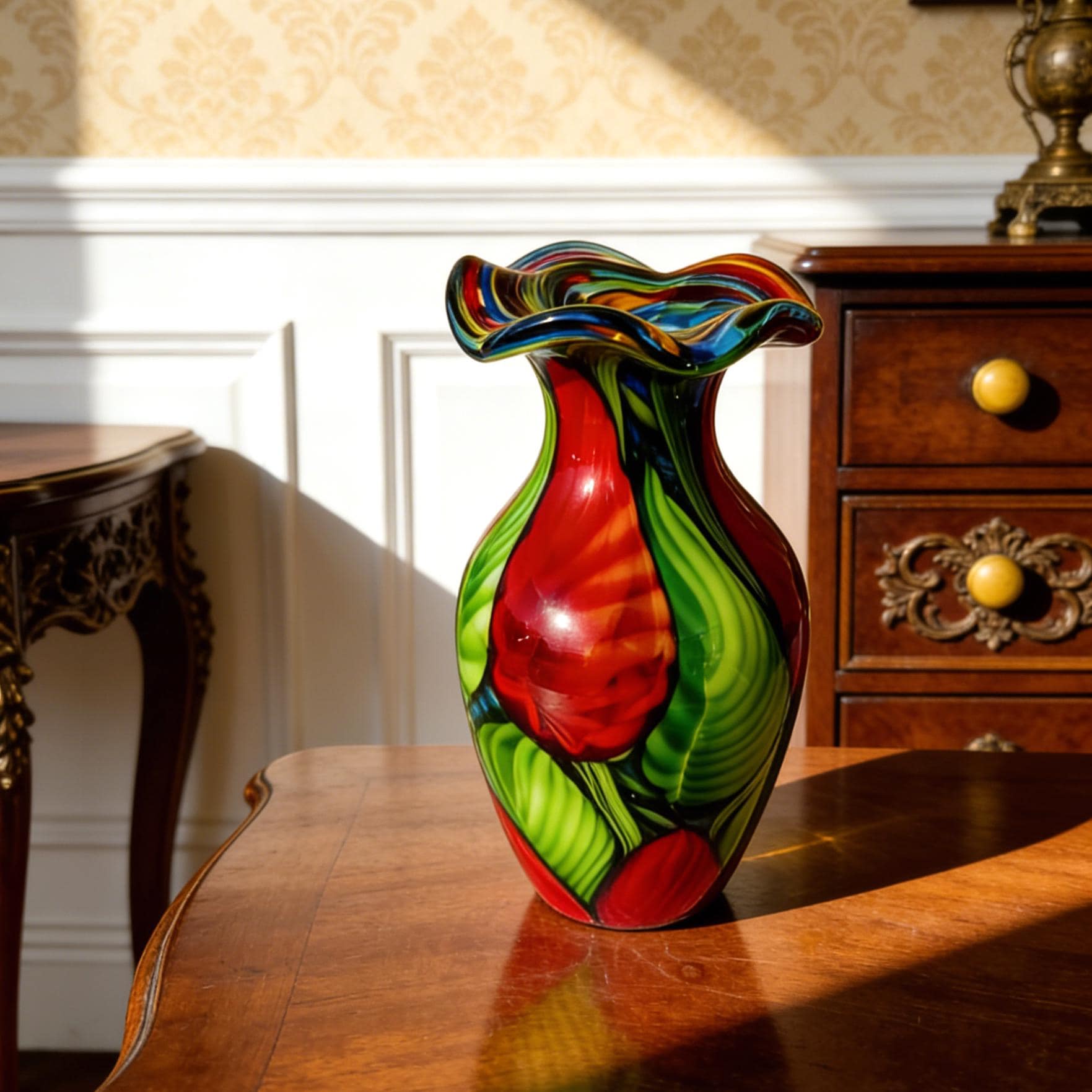Murano Glass Vases - Etsy
