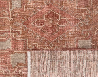 Luxury Turkish Vintage Hand Knotted Rug, Modern Contemporary Wool Area Rug, Handmade Indian Carpet, Large Living Room Rug, Bedroom Rug,