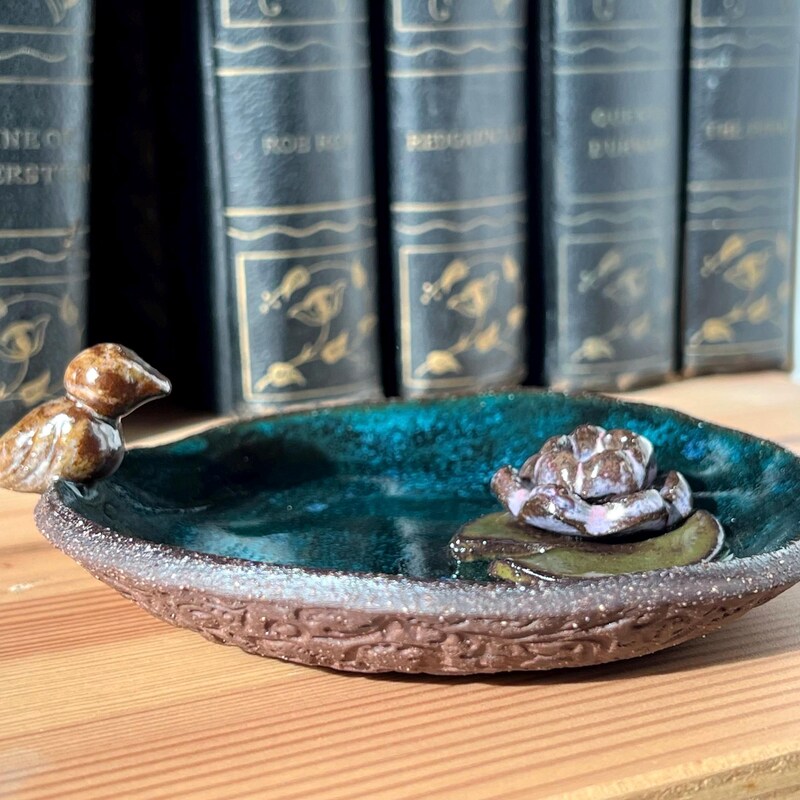 Ceramic Bird Bowl - Etsy