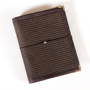 Dunkelbraun Personal Size/ A6/ A5 /A4 Leder Filofax Organizer/ Ringbuch/ Agenda/ Organizer/ nachfüllbar/ Planer Cover