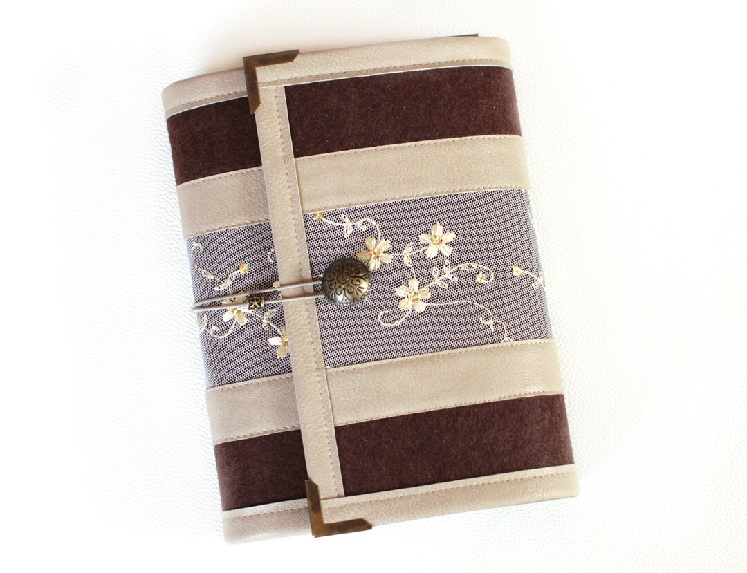 Brown Lace Planner Cover / Ring Binder / Filofax /agenda/ Organiser/ Day Planner/ Notebook/ Journal/ A5 Organizer/ Planner Binder - Etsy
