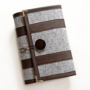 Felt ring binder agenda/ organiser/ daily planner/ notebook/ journal/ diary refillable A5 /Planner cover/ Journal cover