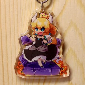 Bowsette chibi Keychain