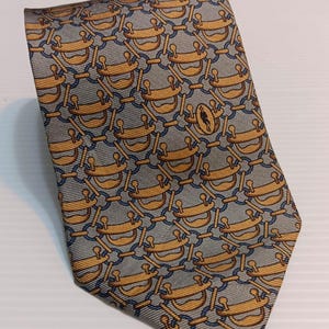 ARNYS Vintage Men&#39;s Silk Necktie Classic Width Cravats Made in France