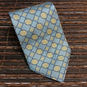 RAYKIEL HOMME Men&#39;s Vintage Silk Necktie Classic Width Made in Italy