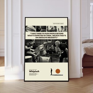 Poster Whiplash, Poster della serie TV Whiplash, Arte di metà secolo, Poster moderno retrò, Poster in bianco e nero, Poster vintage, Regalo per lui