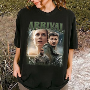 Arrival Movie Shirt | Denis Villeneuve | Comfort Colors Shirt | Vintage Movie Shirt | Retro Shirt | Classic T-Shirt | Birthday Gifts