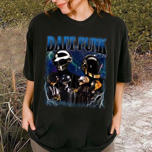 Daft Punk Shirt | Rock Bank T-shirt | Comfort Colors Shirt | Vintage Shirt | Retro Music Shirt | Classic T-Shirt | Daft Punk Fan Gift