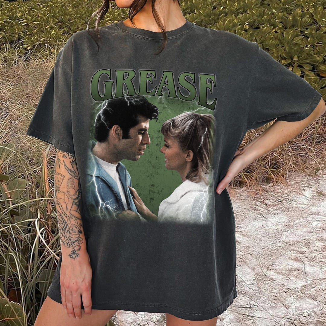 Greace Stuff Grease Movie Shirt | Randal Kleiser | Comfort Colors Shirt | Vintage ...