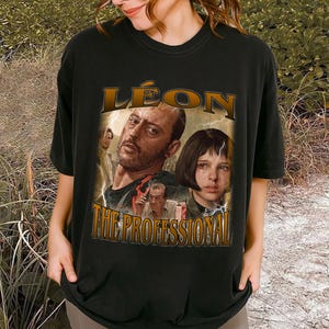 Léon The Professional Movie Shirt | Luc Besson | Comfort Colors Shirt | Vintage Movie Shirt | Retro Shirt | Classic T-Shirt | Birthday Gifts