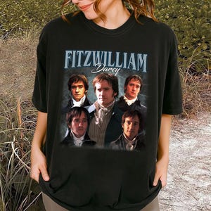 Fitzwilliam Darcy Shirt | Pride and Prejudice T-Shirt | Comfort Colors Shirt | Vintage Shirt | Retro Shirt | Fitzwilliam Darcy Fan Gift