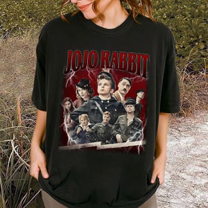 Jojo Rabbit Movie Shirt | Taika Waititi | Comfort Colors Shirt | Vintage Movie Shirt | Retro Shirt | Classic T-Shirt | Birthday Gifts