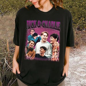 Nick & Charlie Shirt | Nick and Charlie T-Shirt | Comfort Colors Shirt | Vintage Shirt | Retro Bootleg Shirt | Nick and Charlie Fan Gift