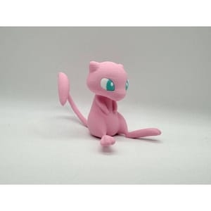 Mew 3D printed Pokemon STL figure