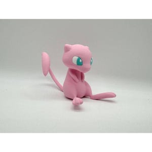 Mew 3D printed Pokemon STL figure
