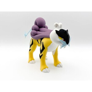 Raikou 3D printed multicolor Pokemon STL figure
