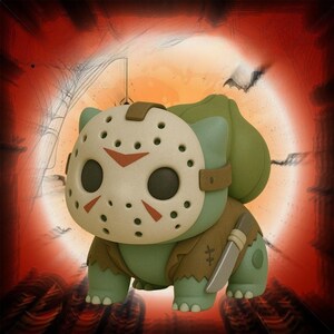 Bulbasaur Jason Halloween Pokemon STL 3D printable model
