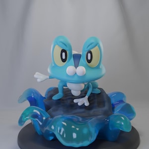 Froakie Pokemon STL figure, 3D printable model