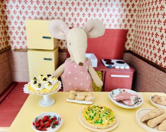 Handmade Kitchen for maileg style mice