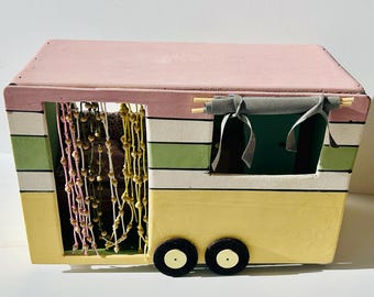 Handmade Mini Caravan Camper for Maileg Style Mice