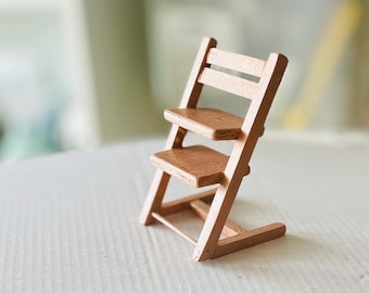 Miniature Pink Tripp Trapp–Style Chair