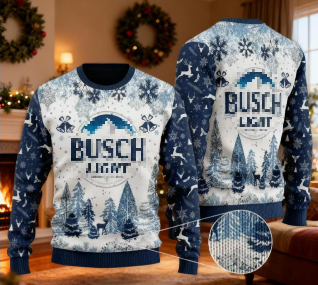 Discover Mountain Light Beer Christmas Sweater, Snowflakes Winter Ugly Xmas Jumper, Pine Tree Holiday Sweatshirt, Funny Drinking Crew, Gift for Him