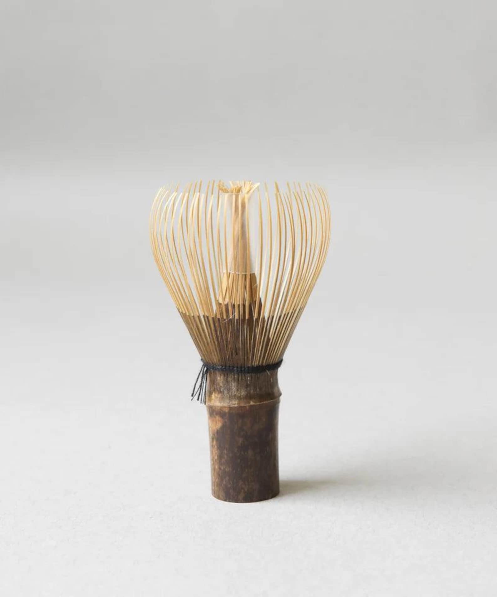Matcha Bamboo Whisk Shin Chasen & 100-prong Chasen - Shin Chasen (black)