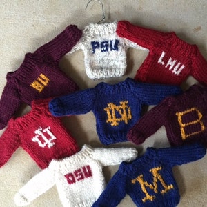 College Graduation Gifts Personalized Mini Sweaters