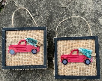 Red Truck Ornament