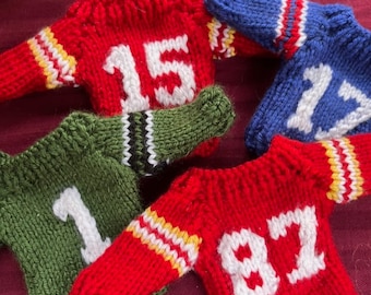 Mini Christmas Jersey Sweater Ornament
